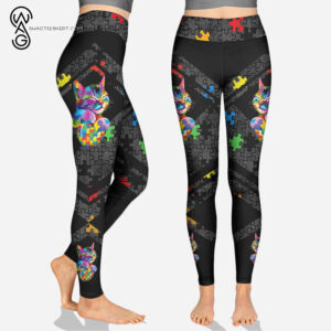 Custom Cat Don’T Judge What You Don’T Understand Autism Awareness Hoodie And Leggings