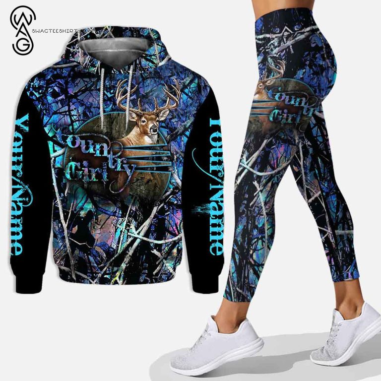 Custom-Country-Girl-Hunting-Forest-Hoodie-And-Leggings-1