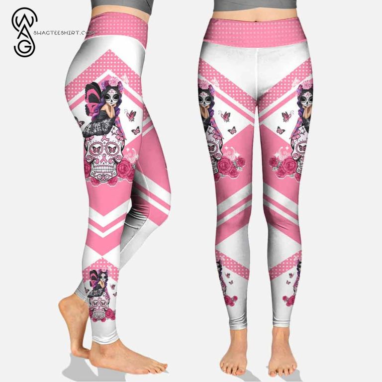 Custom-Fight-Like-A-Girl-Breast-Cancer-Awareness-Hoodie-And-Leggings-3