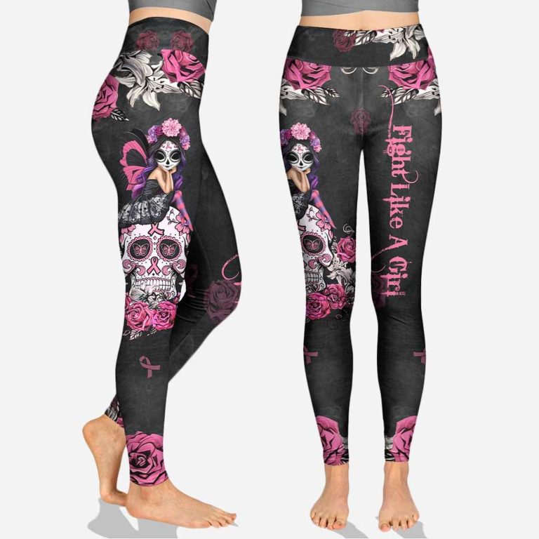Custom-Fight-Like-A-Girl-Breast-Cancer-Awareness-Sugar-Skull-Fairy-Hoodie-And-Leggings-2