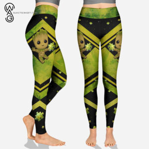 Custom Groot Be You The World Will Adjust Autism Awareness Hoodie And Leggings
