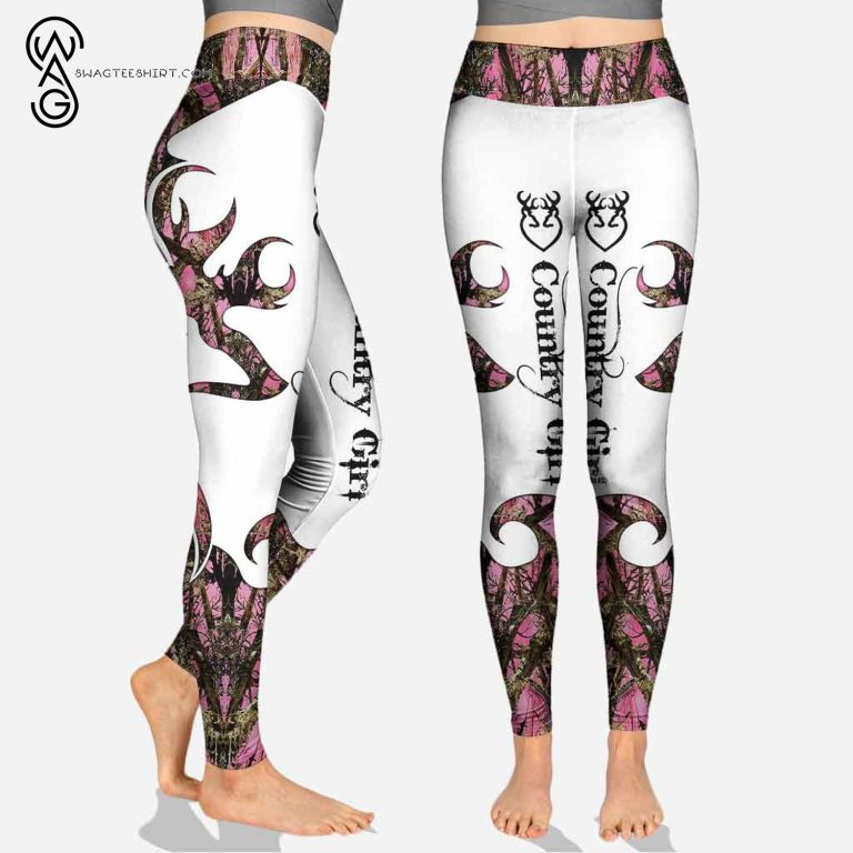 Custom-Hunting-Country-Girl-Pink-Hoodie-And-Leggings-3