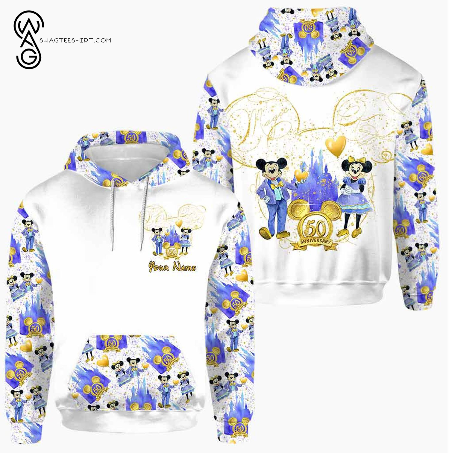 Custom-Mickey-And-Minnie-Mouse-Hoodie-And-Leggings-2