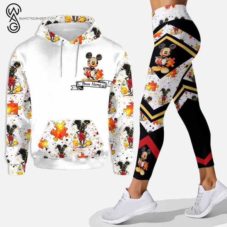 Custom-Mickey-ItS-Ok-To-Be-Different-Autism-Awareness-Hoodie-And-Leggings-1