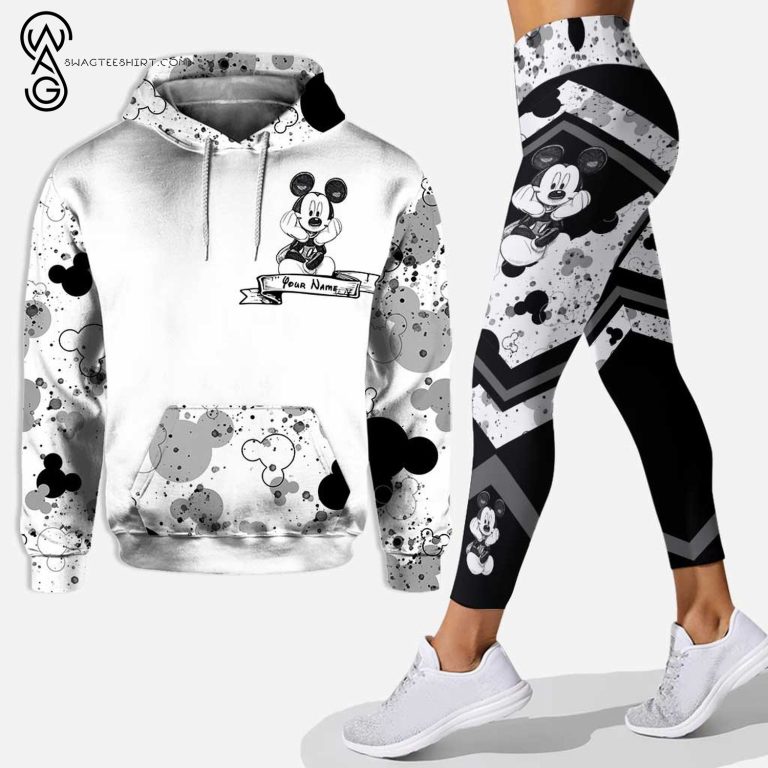 Custom-Mickey-Mouse-Drawing-Hoodie-And-Leggings-1