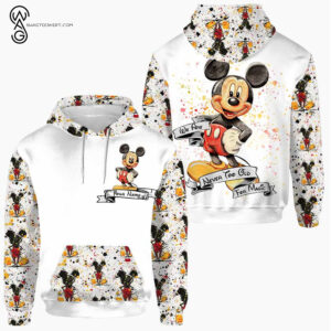 Custom Mickey Mouse Full Print Hoodie And Leggings