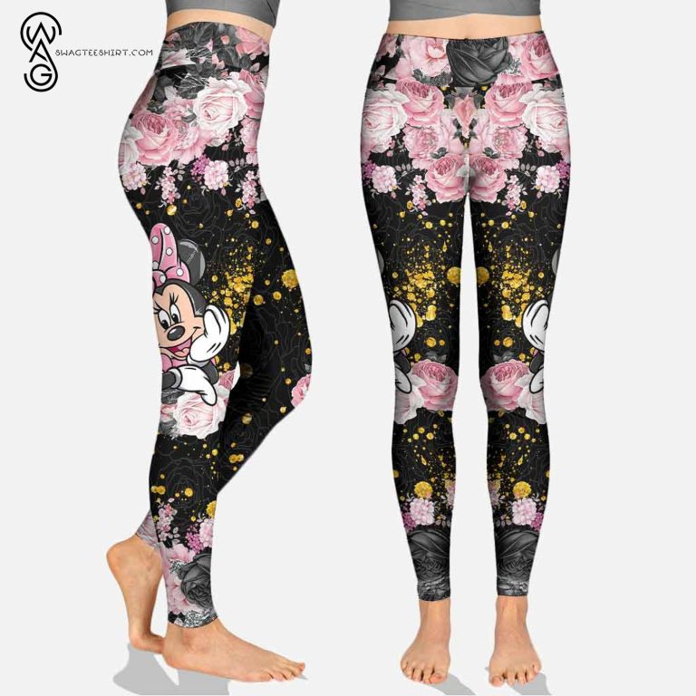Custom-Minnie-Mouse-Floral-Full-Print-Hoodie-And-Leggings-3