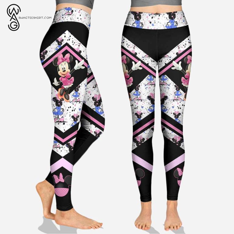 Custom-Minnie-Mouse-Never-Too-Old-For-Magic-Watercolor-Hoodie-And-Leggings-2