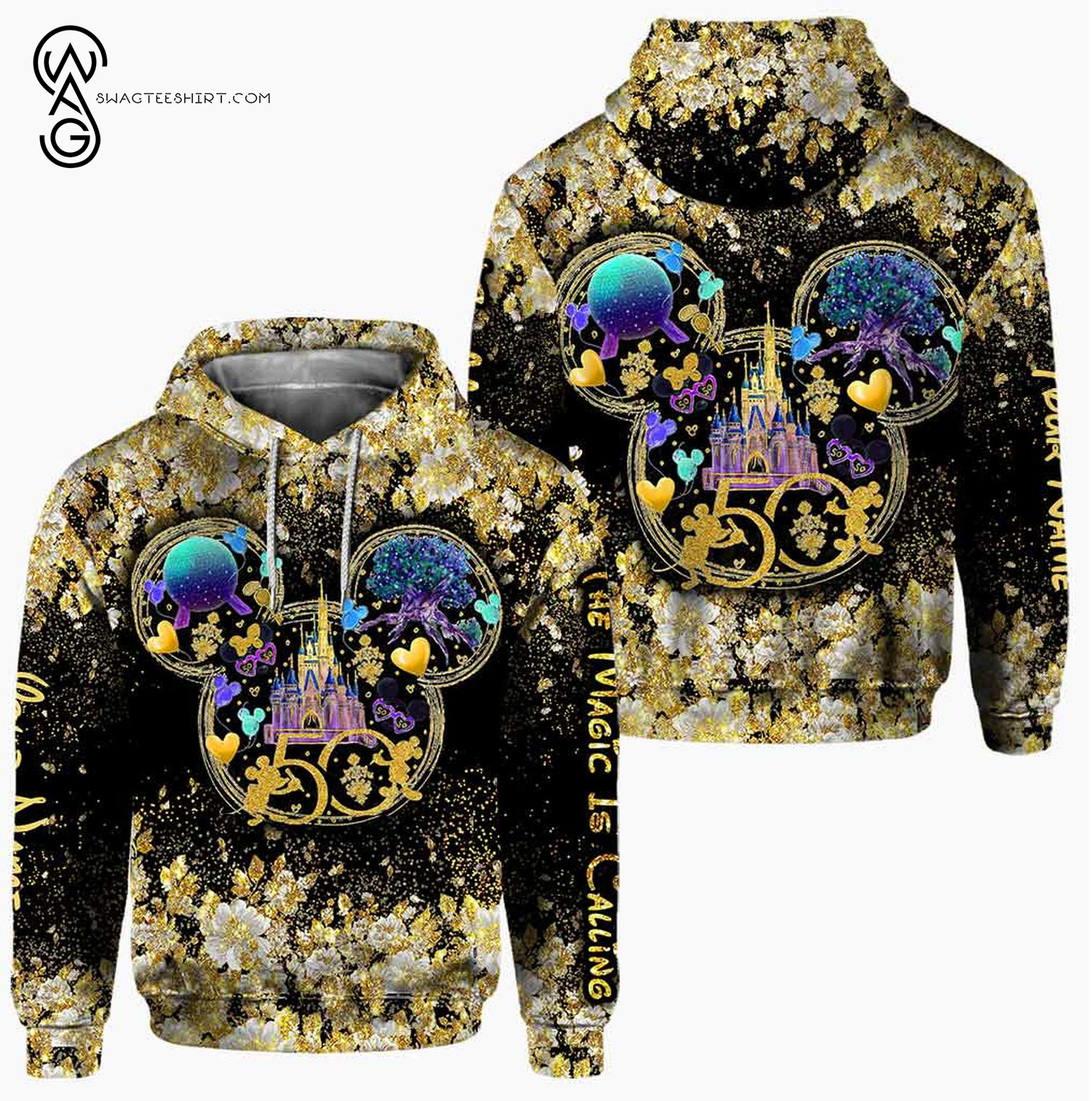 Custom-The-Disney-Castle-And-Mouse-Ears-Hoodie-And-Leggings-2