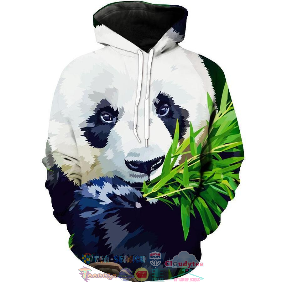 Cute Panda Hoodie 3D Cute Panda Hoodie 3D
