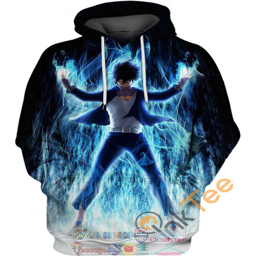 Dabi Blue Flame My Hero Academia Hoodie 3D Dabi Blue Flame My Hero Academia Hoodie 3D