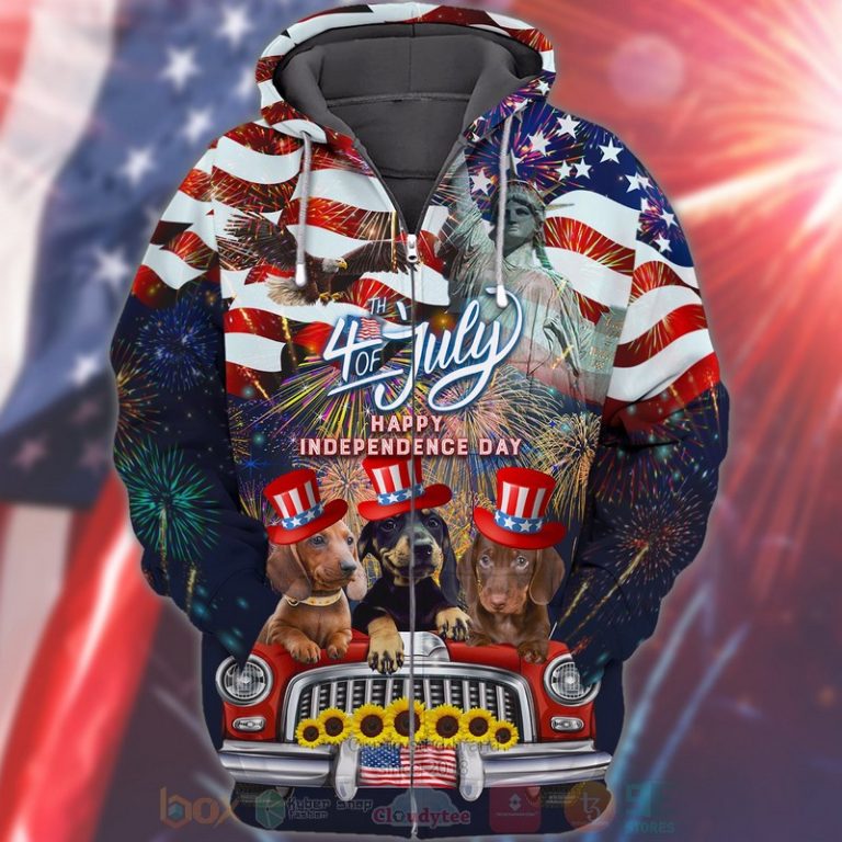 Dachshund-American-4Th-Of-July-Happy-Independence-3D-Hoodie-Shirt-2