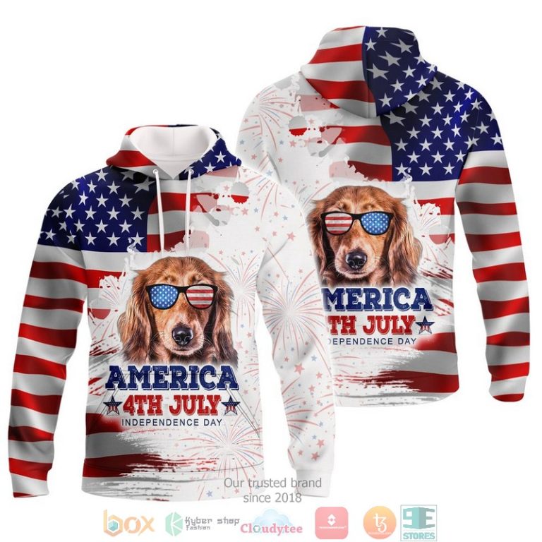 Dachshund-Firework-4Th-Of-July-Independence-Day-Shirt-Hoodie-2
