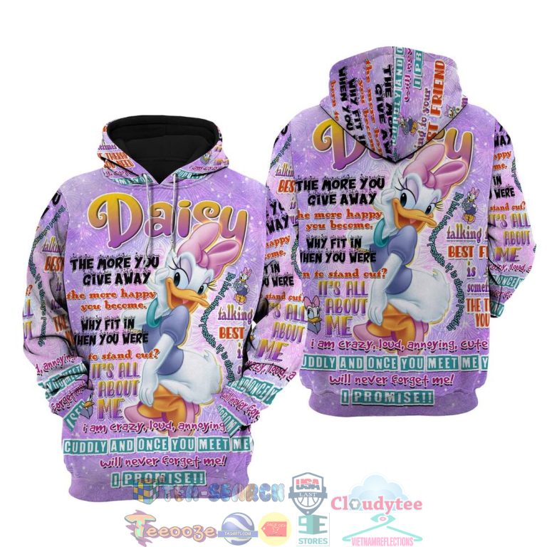 Daisy-Duck-Punk-Words-Pattern-Disney-Quotes-Hoodie-3D-1