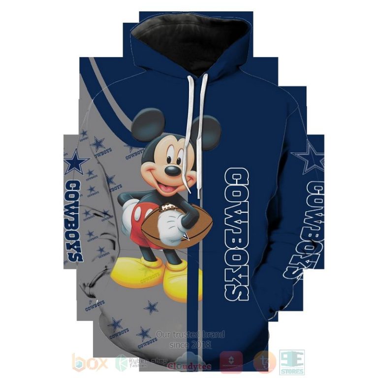 Dallas-Cowboys-Nfl-Mickey-Mouse-3D-Hoodie-Shirt-2