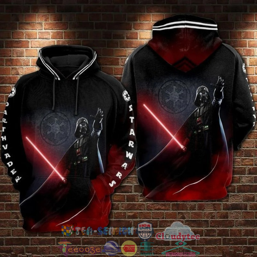 Darth Vader Lightsaber Star Wars 3D Hoodie Darth Vader Lightsaber Star Wars 3D Hoodie