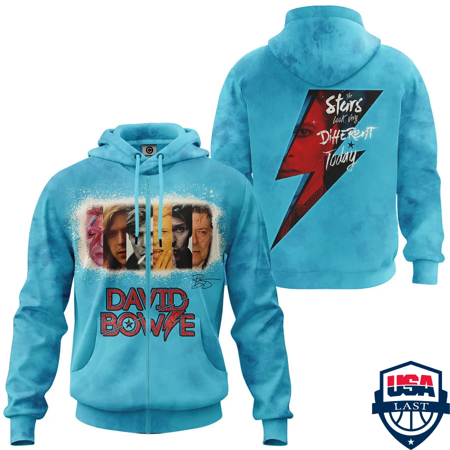 David Bowie Ver 10 3D Hoodie Apparel David Bowie Ver 10 3D Hoodie Apparel