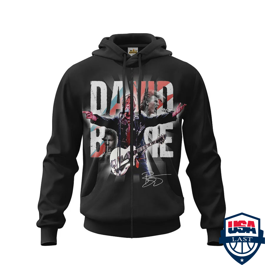 David Bowie Ver 7 3D Hoodie Apparel David Bowie Ver 7 3D Hoodie Apparel