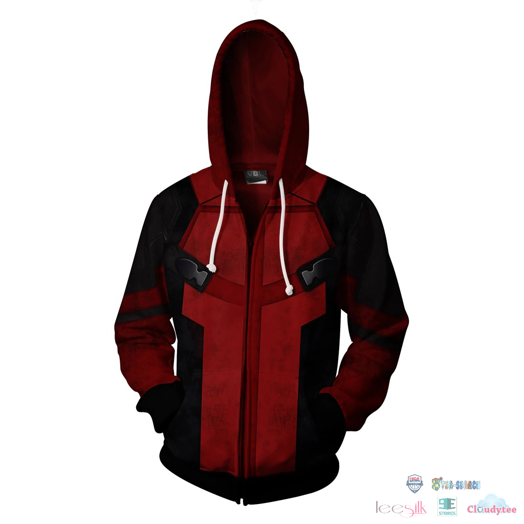 Deadpool Costume 3D All Over Printed Hoodie T-Shirt Deadpool Costume 3D All Over Printed Hoodie T-Shirt
