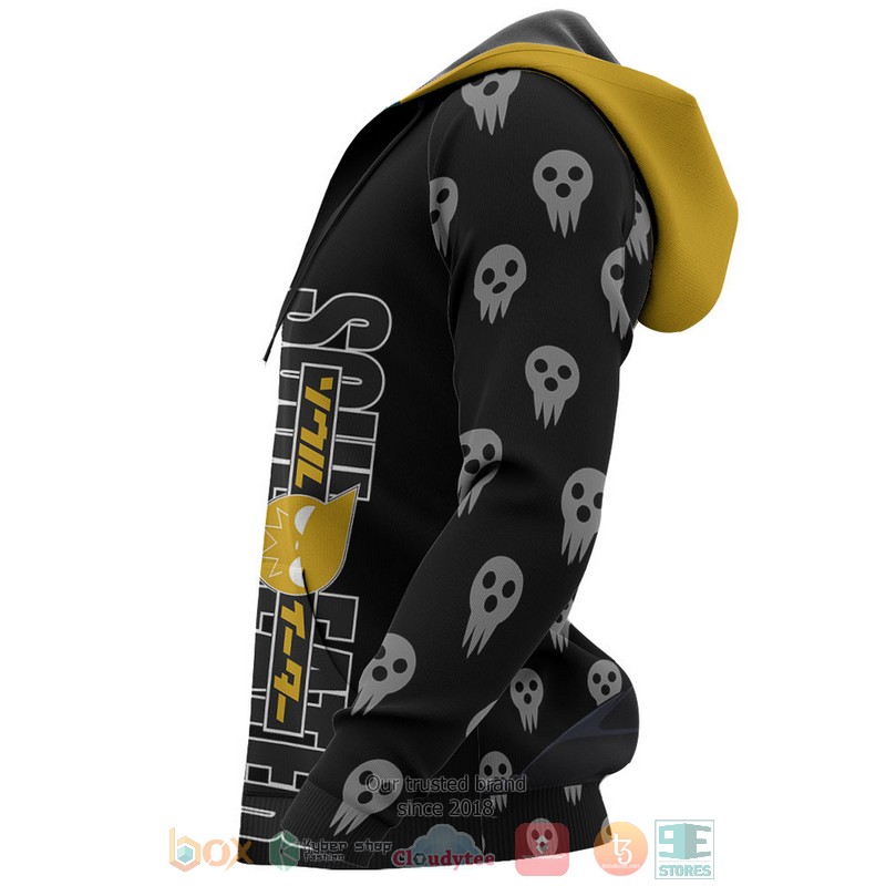 Death The Kid Soul Eater Anime 3D Hoodie Death The Kid Soul Eater Anime 3D Hoodie