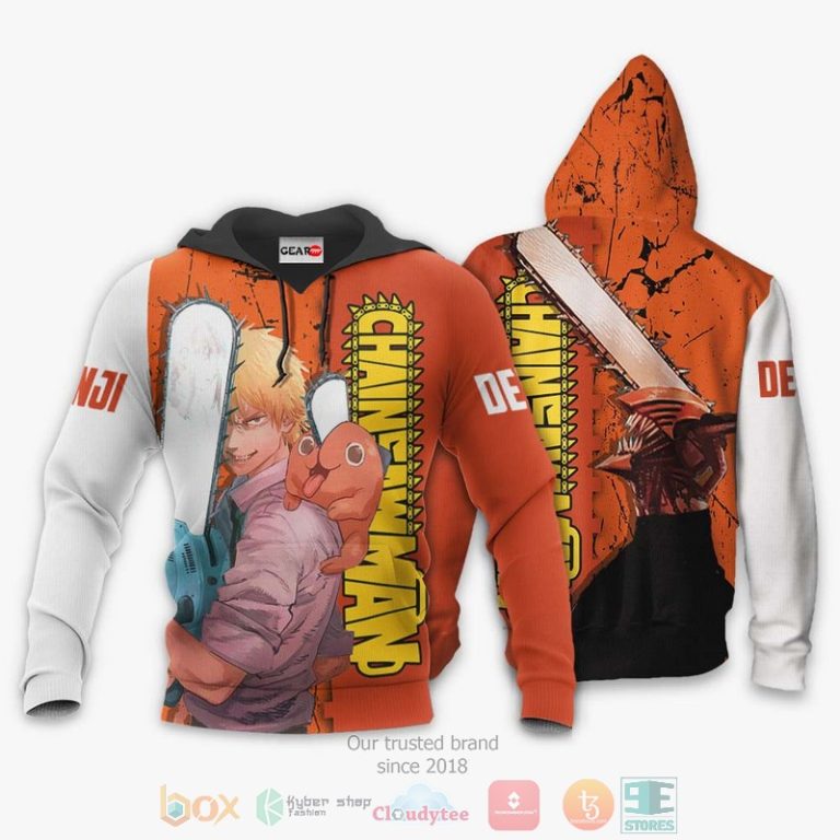 Denji-Chainsaw-Man-Anime-3D-Hoodie-Bomber-Jacket-3