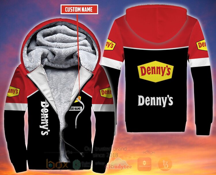 Denny’S Personalized Fleece 3D Hoodie Denny’S Personalized Fleece 3D Hoodie