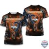 Denver Broncos Dragon Nfl 3D Hoodie T-Shirt