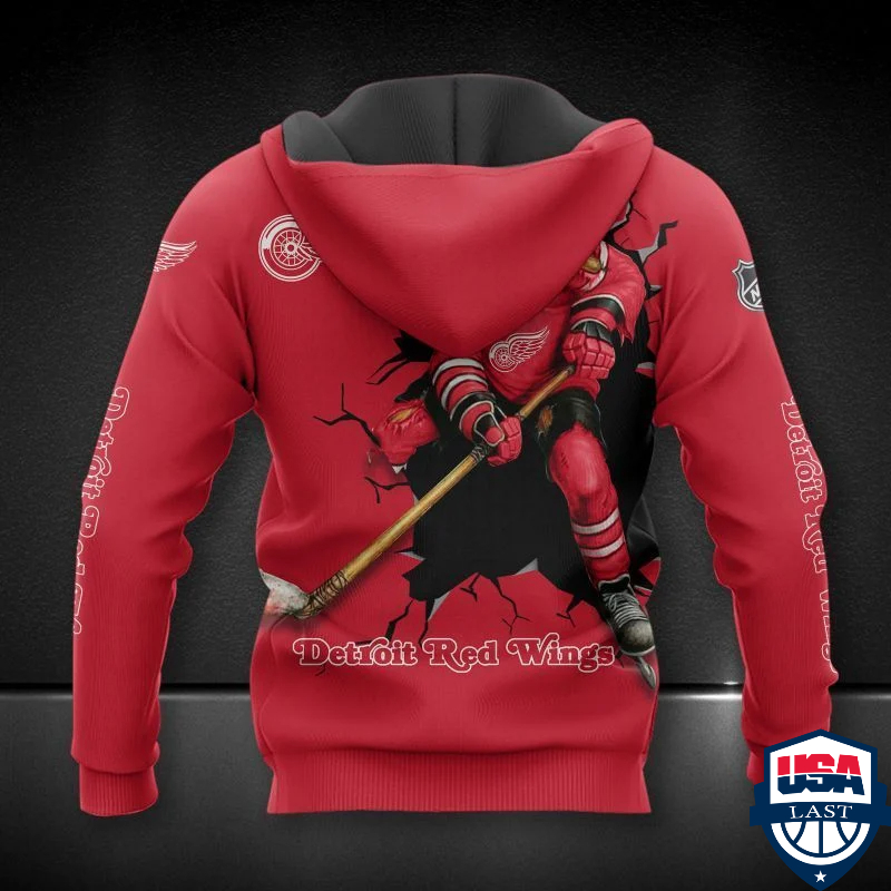 Detroit Red Wings Nhl Ver 8 All Over Printed Hoodie Detroit Red Wings Nhl Ver 8 All Over Printed Hoodie