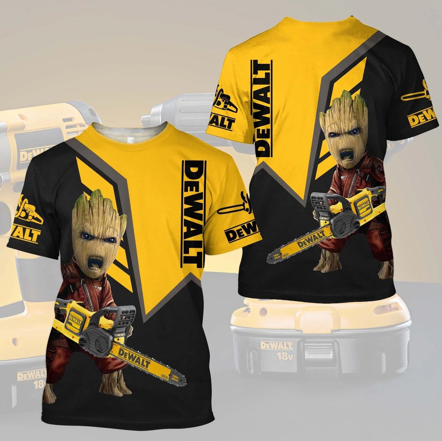 Dewalt Groot Guaranteed Touch 3D Shirt Dewalt Groot Guaranteed Touch 3D Shirt
