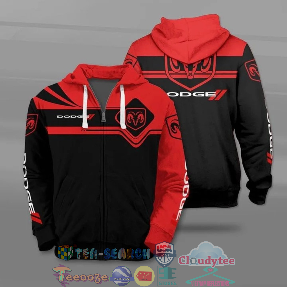 Dodge All Over Printed T-Shirt Hoodie Dodge All Over Printed T-Shirt Hoodie