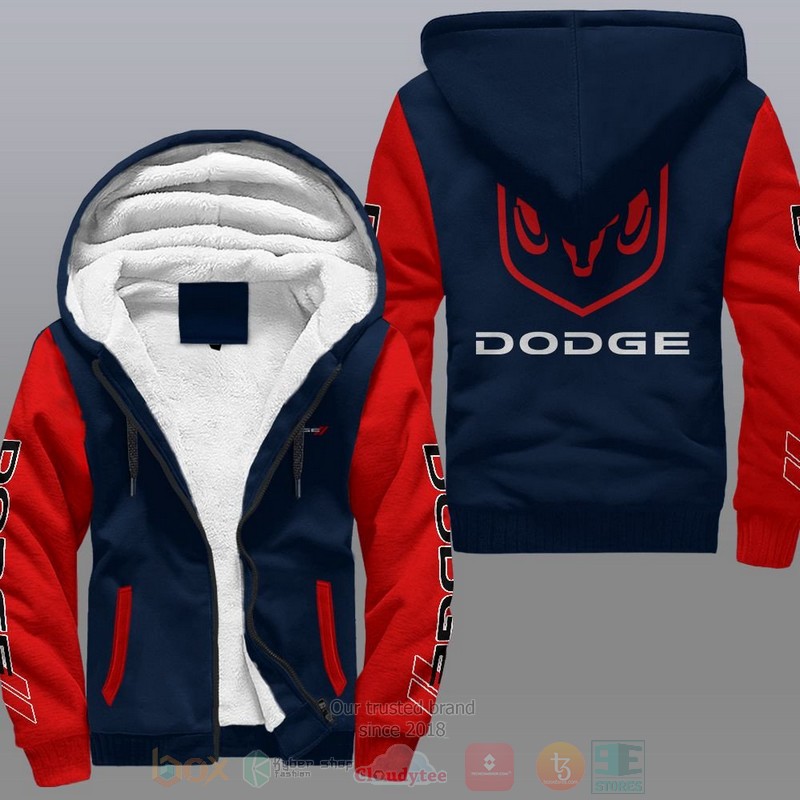 Dodge Car Fleece Hoodie Dodge Car Fleece Hoodie