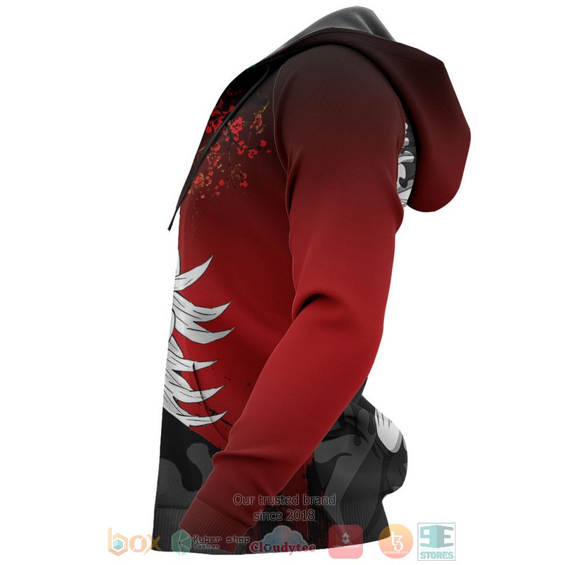 Doma Kimetsu Anime Japan Art 3D Hoodie Doma Kimetsu Anime Japan Art 3D Hoodie