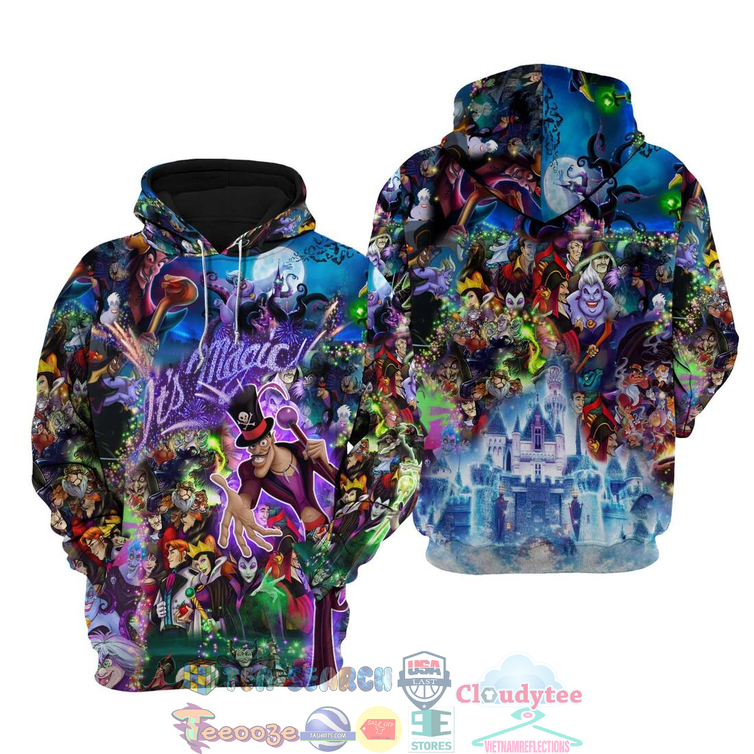 Dr Facilier Glitter Disney It’S Magic Hoodie 3D Dr Facilier Glitter Disney It’S Magic Hoodie 3D