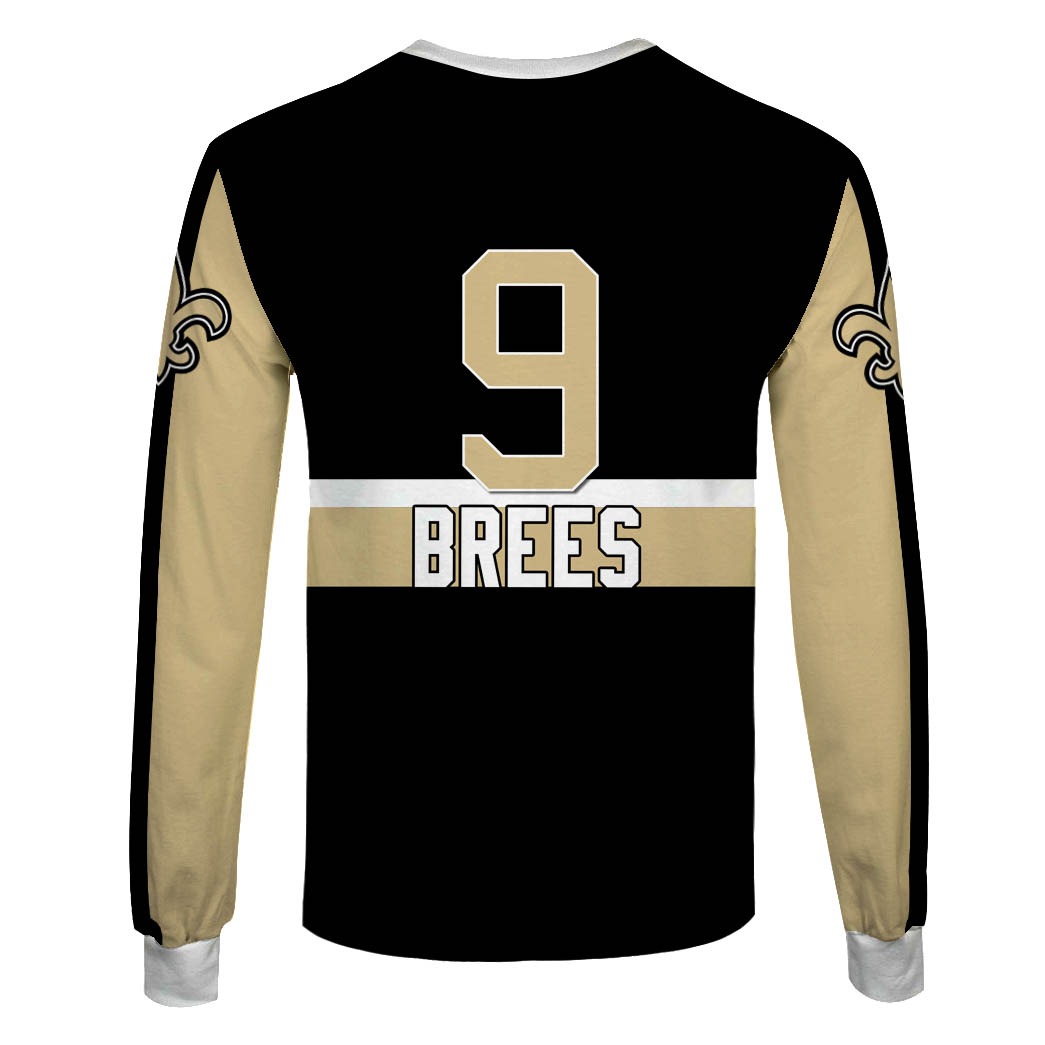Drew Brees New Orleans Saints 3D Shirt Drew Brees New Orleans Saints 3D Shirt