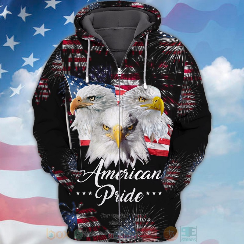 Eagle American Pride Independence Day Is Coming 3D Hoodie Eagle American Pride Independence Day Is Coming 3D Hoodie