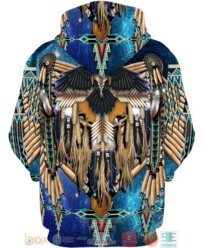 Eagle-Fringed-Motifs-3D-Shirt-Hoodie-3