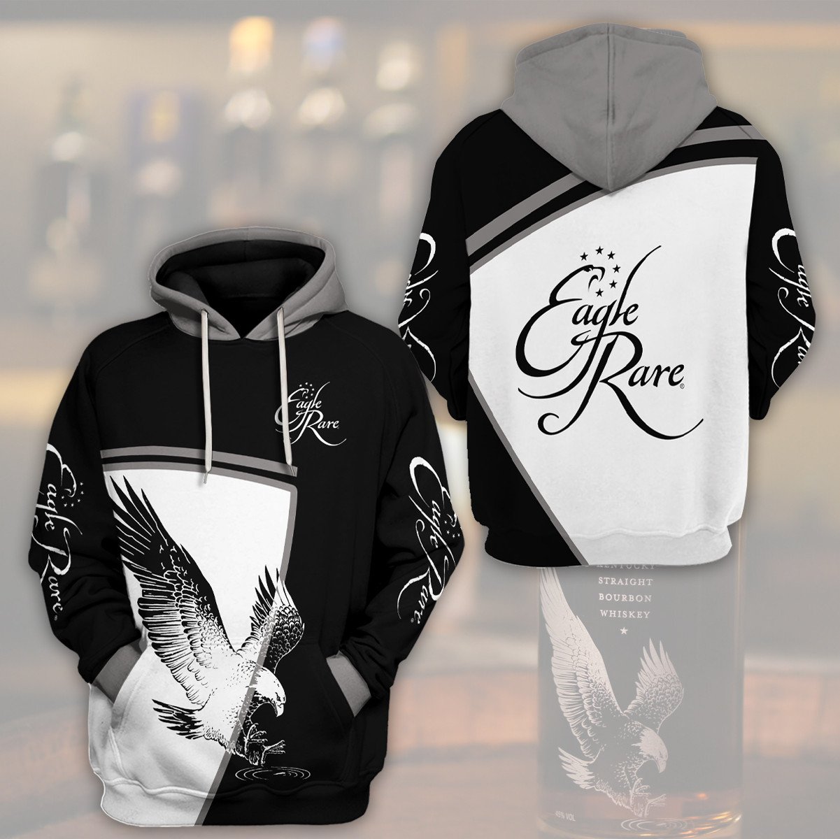 Eagle Rare 3D Hoodie Eagle Rare 3D Hoodie