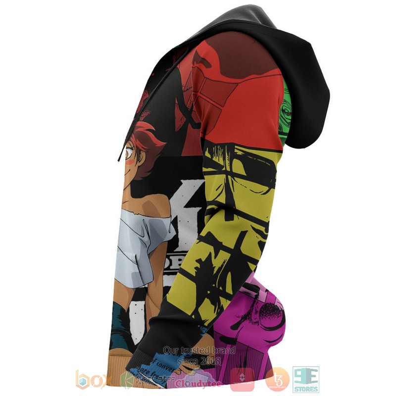 Edward Wong Hau Pepelu Tivrusky Iv Cowboy Bebop Anime 3D Hoodie Edward Wong Hau Pepelu Tivrusky Iv Cowboy Bebop Anime 3D Hoodie