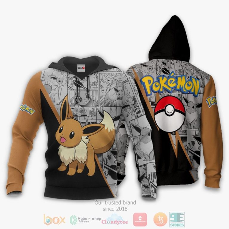 Eevee-Anime-Pokemon-Mix-Manga-3D-Hoodie-Bomber-Jacket-3