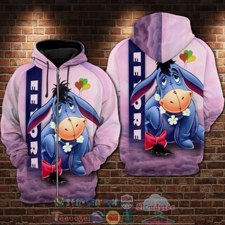 Eeyore-Cartoon-Winnie-The-Pooh-3D-Hoodie-2
