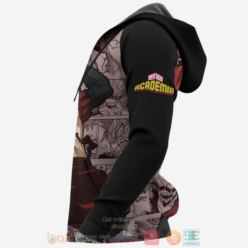 Eijirou Kirishima My Hero Academia Anime Manga Style 3D Hoodie Eijirou Kirishima My Hero Academia Anime Manga Style 3D Hoodie