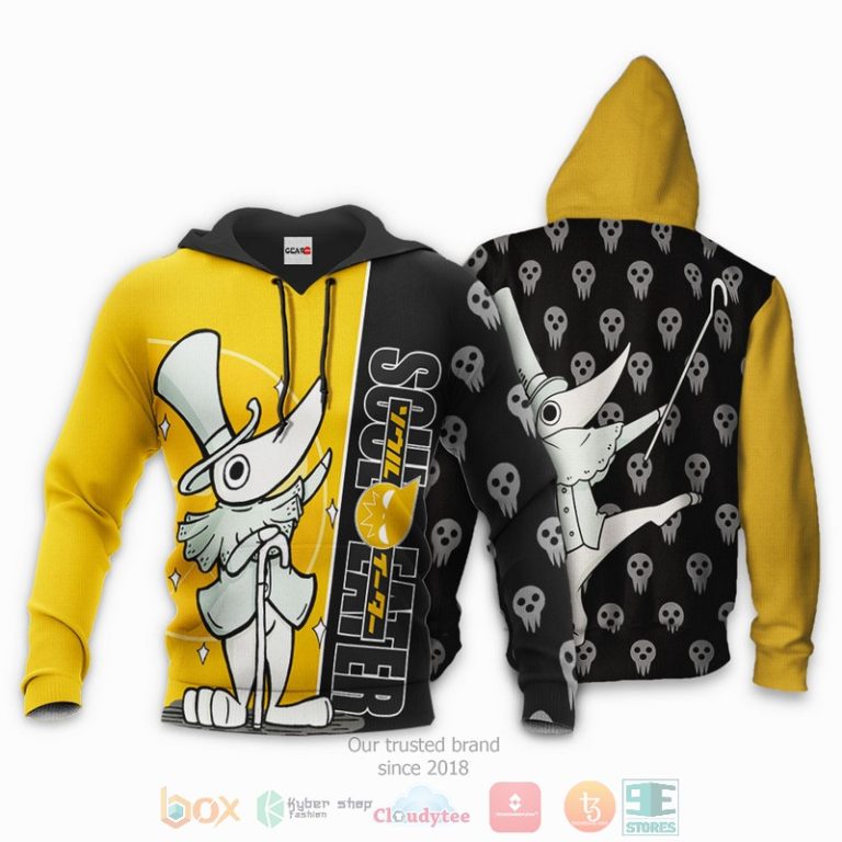 Excalibur-Soul-Eater-Anime-3D-Hoodie-Bomber-Jacket-3