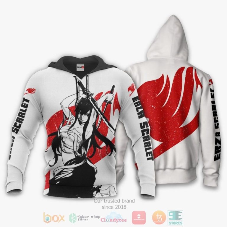 Fairy-Tail-Erza-Scarlet-Silhouette-Anime-3D-Hoodie-Bomber-Jacket-3