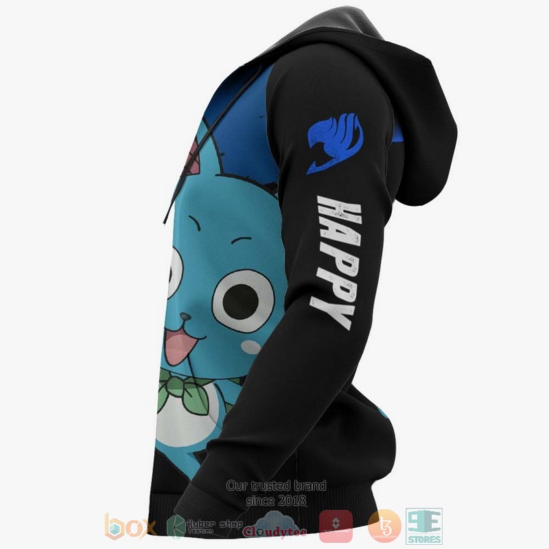 Fairy Tail Happy Fairy Tail Anime Stores 3D Hoodie Fairy Tail Happy Fairy Tail Anime Stores 3D Hoodie