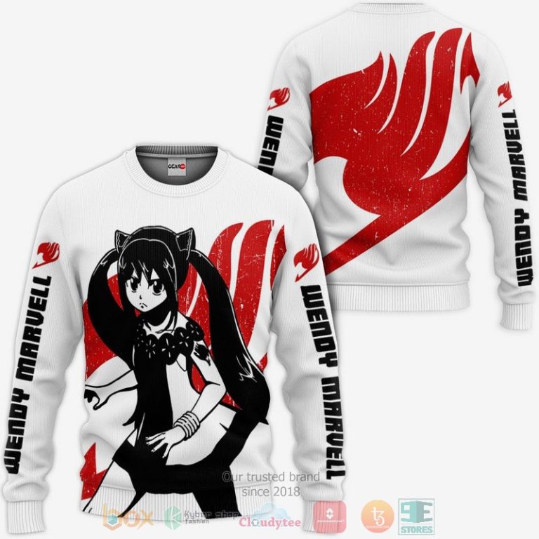 Fairy-Tail-Wendy-Marvell-Silhouette-Anime-3D-Hoodie-Bomber-Jacket-2