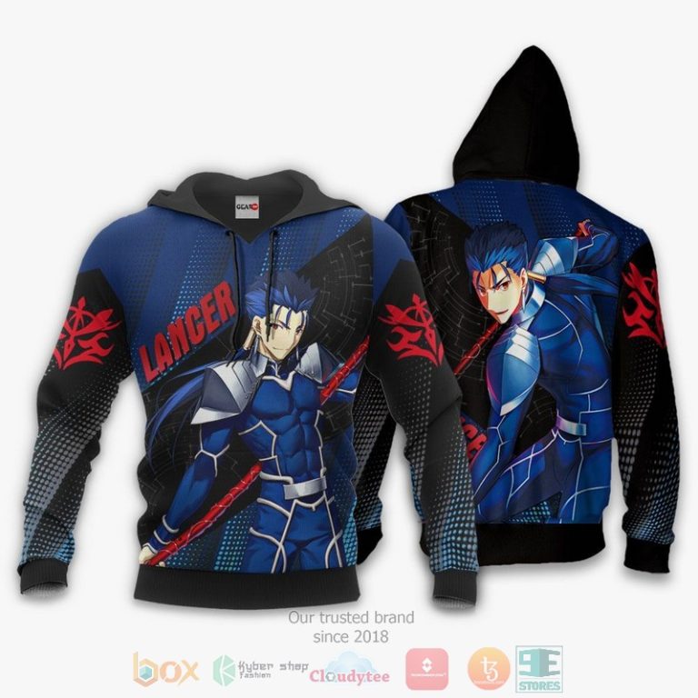 Fate-Stay-Night-Lancer-Anime-3D-Hoodie-Bomber-Jacket-3