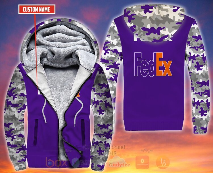 Fedex Personalized Fleece 3D Hoodie Fedex Personalized Fleece 3D Hoodie