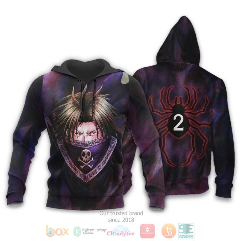 Feitan-Hunter-X-Hunter-Anime-Black-3D-Hoodie-Bomber-Jacket-3