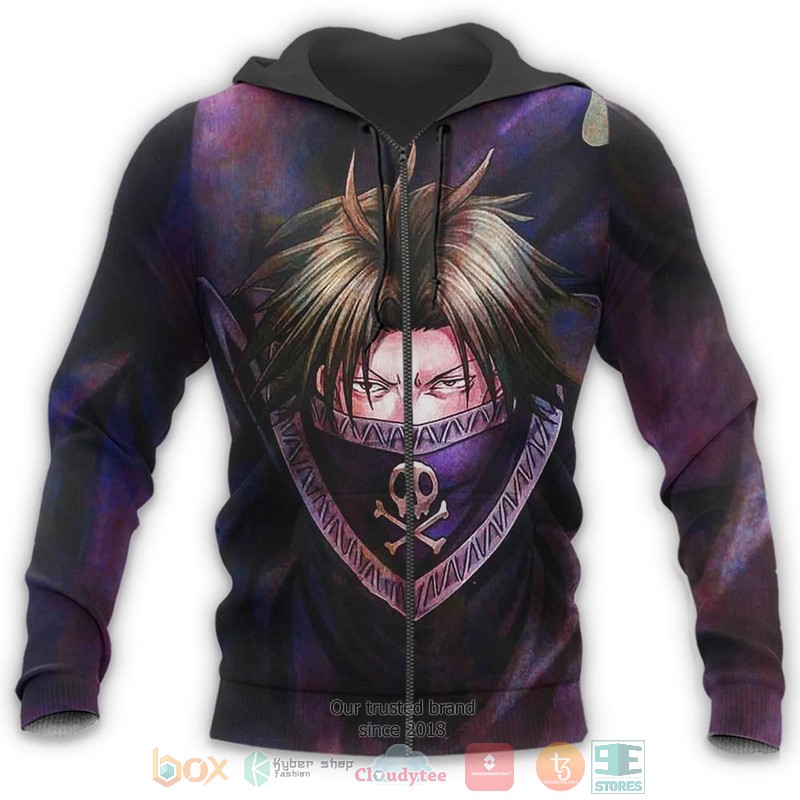 Feitan Hunter X Hunter Anime Black 3D Hoodie Feitan Hunter X Hunter Anime Black 3D Hoodie