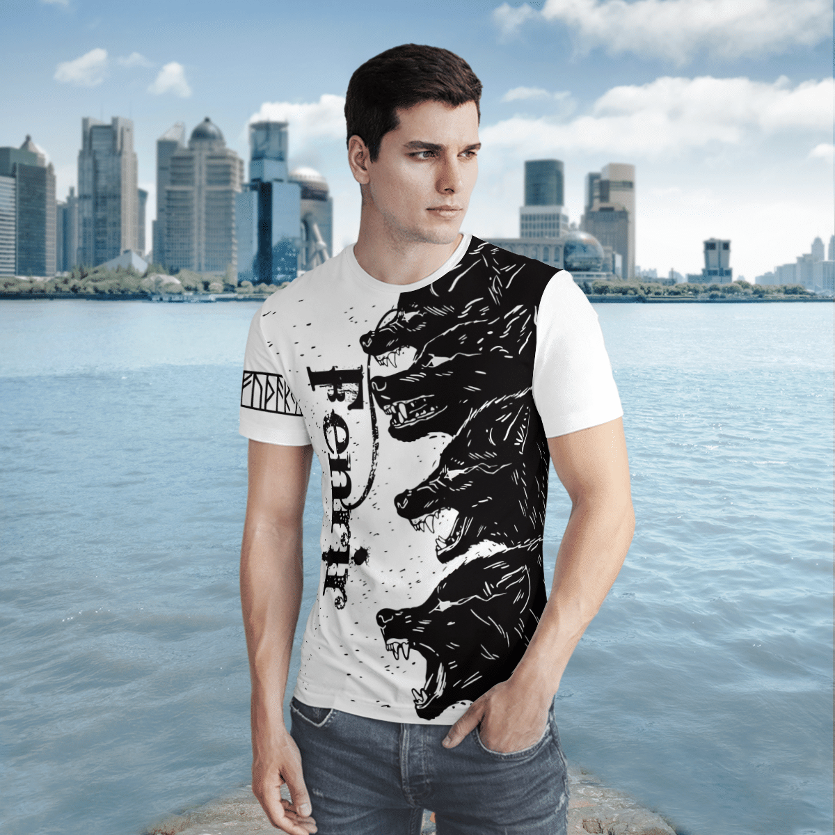 Fenrir Three Wolf 3D Shirt Fenrir Three Wolf 3D Shirt